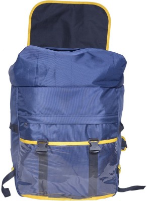 Quaffor Logistics Grocery and Courier Delivery Bag 85 L Backpack (Blue) Waterproof Backpack(Blue, 90 L)