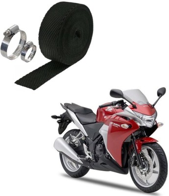 AIRSKY Silencer Wrap With Clamp Bike Exhaust Heat Shield Bike Exhaust Heat Shield
