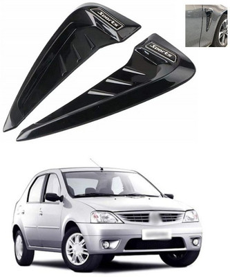 PROEDITION Stainless Steel, Plastic Car Door Guard(Black, Pack of 2, Mahindra, Logan)