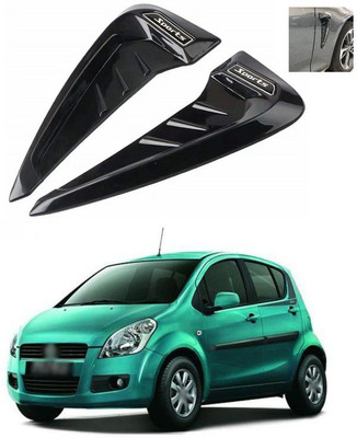 PRTEK Stainless Steel, Plastic Car Door Guard(Black, Pack of 2, Maruti, Ritz)