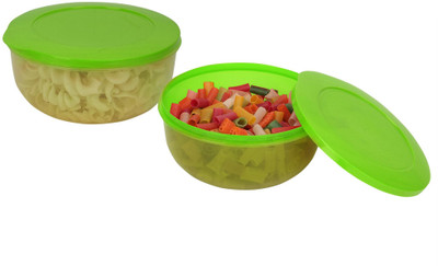Cutting EDGE Plastic Utility Container  - 400 ml(Pack of 2, Green)