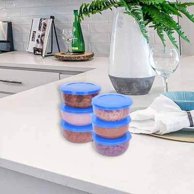 Cutting EDGE Plastic Utility Container  - 600(Pack of 6, Blue)