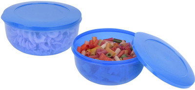 Cutting EDGE Plastic Utility Container  - 600 ml(Pack of 2, Blue)