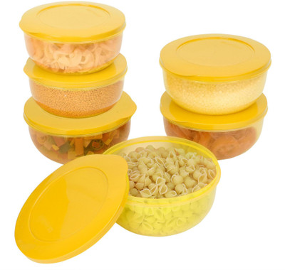 Cutting EDGE Plastic Utility Container  - 2700(Pack of 6, Yellow)