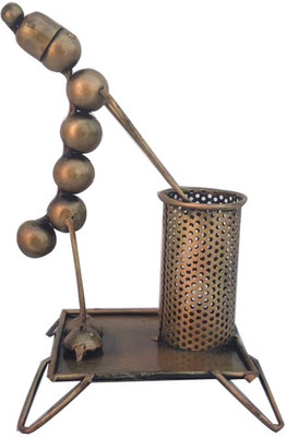 Craferia Export 1 Compartments metal pen holder(Copper)