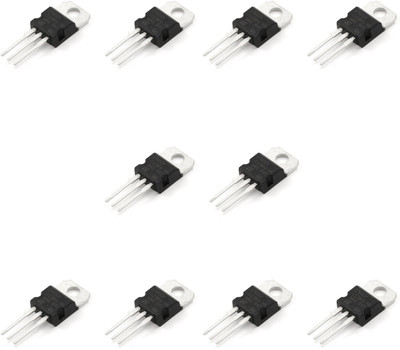 geeta enterprises 7805 Voltage Regulator IC(10 Pieces) Electronic Components Electronic Hobby Kit Electronic Components Electronic Hobby Kit