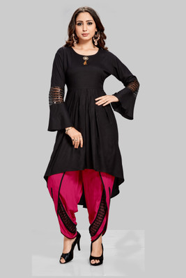 Aarya Ethnic Women Kurta Dhoti Pant Set