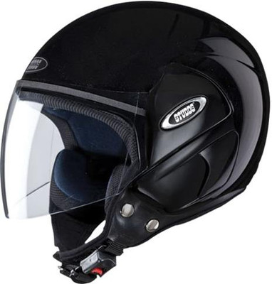 STUDDS CUB OPEN FACE - L Motorsports Helmet(Black)