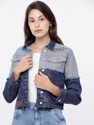 Tokyo Talkies Full Sleeve Embroidered Women Jacket