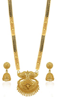 brado jewellery Brass Gold-plated Gold Jewellery Set(Pack of 1)