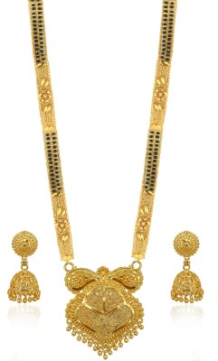 brado jewellery Brass Gold-plated Gold Jewellery Set(Pack of 1)