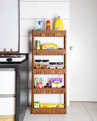 MECHON Plastic Kitchen Trolley(DIY(Do-It-Yourself))