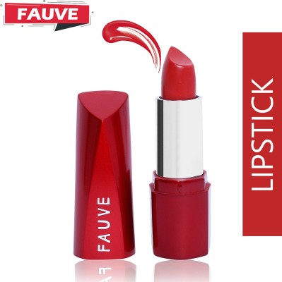 FAUVE (Fashion (FL18)) Creamy Matte Lipstick (Dark Secret Red) (1 Pc)(Red, 4.5 g)