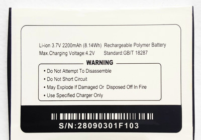 Full Energy Mobile Battery For  Gionee F103 Pro , F103S , GN152 , BL-G024A