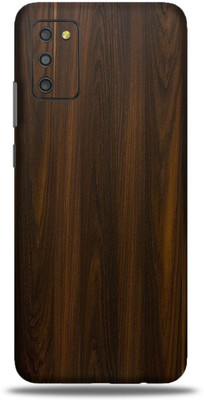 OggyBaba samsung m02s, m02s Mobile Skin(Mahogany Wood Marble With Matte Finish)