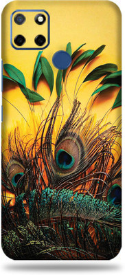 OggyBaba realme c12, realmec12 Mobile Skin(Vasudev Pankh With Gloss Finish)