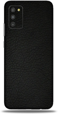 OggyBaba samsung m02s, m02s Mobile Skin(Coal Black Leather With Matte Finish)