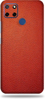 OggyBaba realme c12, realmec12 Mobile Skin(Charming Red Leather With Matte Finish)