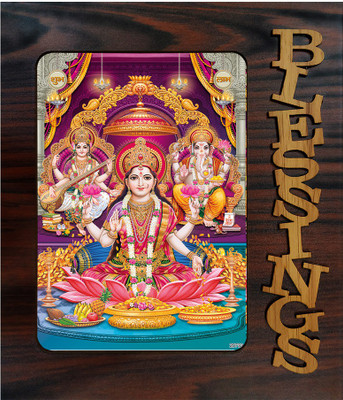 pnf Laxmi, Ganesh, Saraswati Religious Frame-20733 Religious Frame