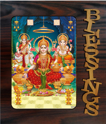 pnf Laxmi, Saraswati , Ganesh Religious Frame-20732 Religious Frame