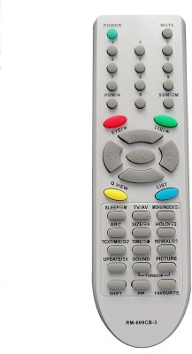 BhalTech RM-609CB-3 6710V00124D 6710V00109B /C/D/A TV Universal Compatible for H Series  LG Remote Controller(White)