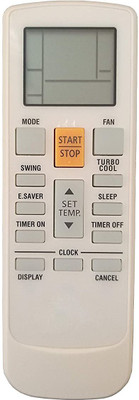 LipiWorld 231T AC Remote Control Compatible for  Toshiba AC Remote Controller(White)