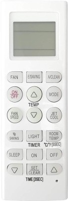 BhalTech VE- 186 AC Compatible for  AC LG Remote Controller(White)