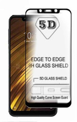 Express Buy Edge To Edge Tempered Glass for OPPO A5, Oppo A3s, Realme 2, Realme C1(Pack of 1)