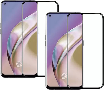 ISAAK Edge To Edge Tempered Glass for OPPO F19(Pack of 2)