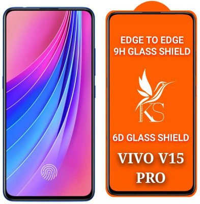 MT Guard Edge To Edge Tempered Glass for Vivo V15 Pro (6D 9H Full Glue)(Pack of 1)