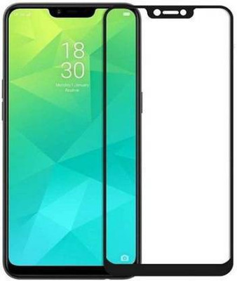 NKL Edge To Edge Tempered Glass for Realme 2(Pack of 2)