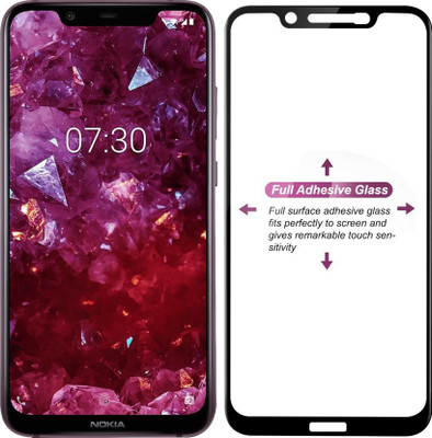 MT Guard Edge To Edge Tempered Glass for Nokia 8.1(X7)(Pack of 1)