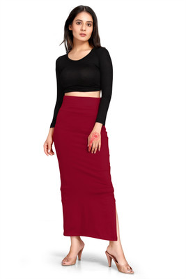 SCUBE DESIGNS SC_PC_3003_MAROON_H Lycra Blend Petticoat(S)