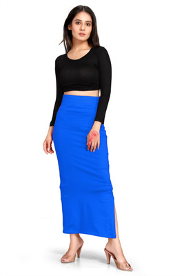 SCUBE DESIGNS SC_PC_3006_BLUE_H Lycra Blend Petticoat(XXL)