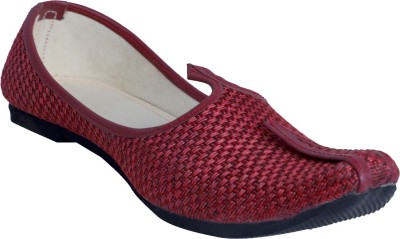 Panahi Jutis For Men(Maroon , 8)