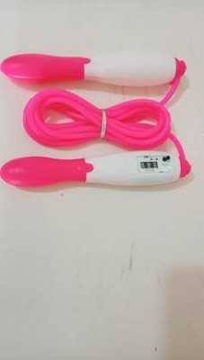 Offer99 Adjustable Jump Skipping Rope With Manual Counter Meter Speed P6 Freestyle Skipping Rope(Length: 278 cm)