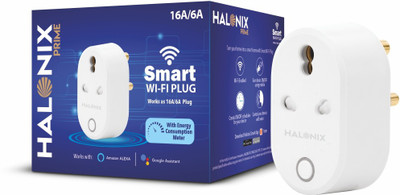 HALONIX Smart Wi Fi Plug Socket 16 Amp(White)