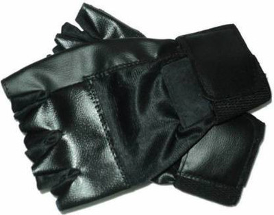 NV COLLECTION Gym/Fitness Gloves and Multipurpose use Sports/Training/Exercise/Weight Lifting Gym & Fitness Gloves(Black)
