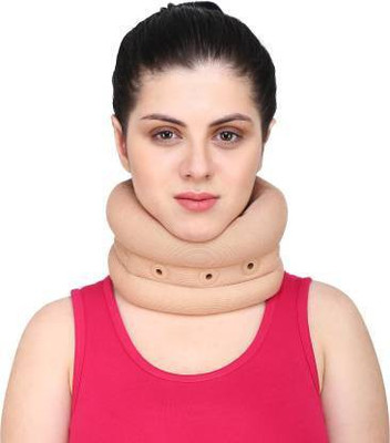 Witzion Cervical Collar Soft With Neck Support ( Immobilization, Comfort, Ventilation ) Neck Support(Beige)