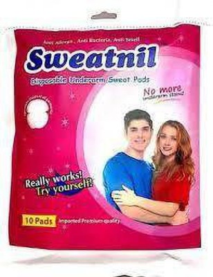 Sweatnil UNDER ARM DISPOSABLE SWEAT CLEAR PADS Sweat Pads
