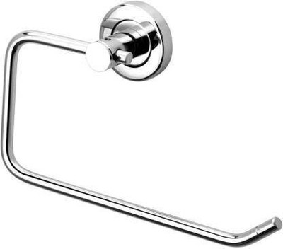 mannu Stainless Steel Towel holder Pack of 1 Silver Towel Holder (Stainless Steel) SILVER Towel Holder (Steel) SILVER Towel Holder(Stainless Steel)