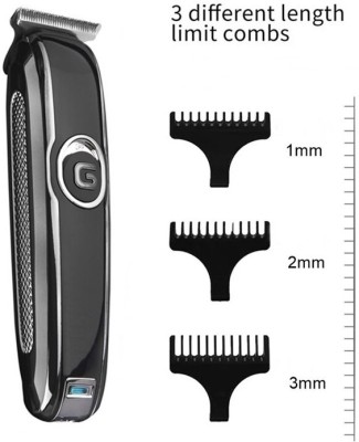 Awes Terrific 0 Size Tblade Acute Geemy Gm Rechargeable Electric Cordless Shaver Hair Trimmer Trimmer 60 min  Runtime 3 Length Settings(Multicolor)