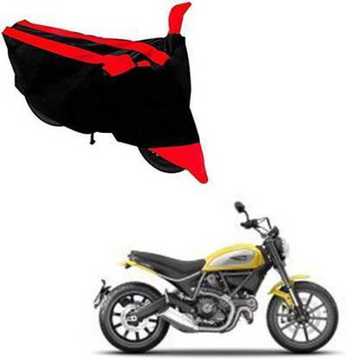 CIGATI Waterproof Two Wheeler Cover for Ducati(Scrambler 1100, Red)