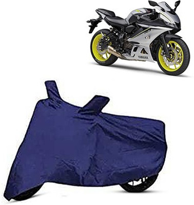 Arab Moto Waterproof Two Wheeler Cover for Yamaha(FZ S V3.0 FI, Blue)