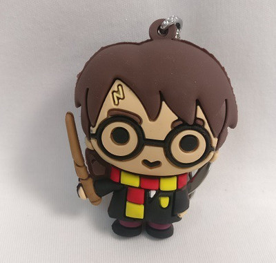 gtrp Harry Puttar Attractive 3D Cartoon Rubber Keychain with Loop and Hook Key Chain Key Chain