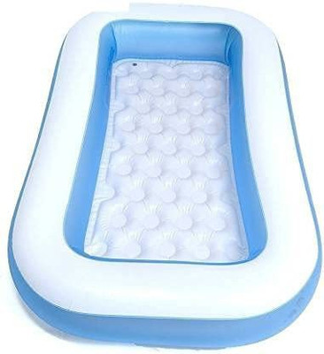 Dherik Tradworld 5ft Bath Tub Cum Rectangular Swimming Pool Play Centre Water Park Swimming Pool Slides Inflatable(Multicolor)