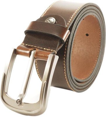 Price History of Nahsoril Men Casual, Party Brown Genuine Leather