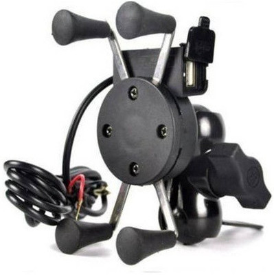 AutoGnix Bike Mobile Holder(Black)