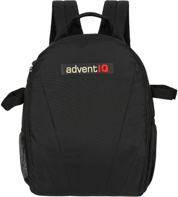 AdventIQ DSLR/SLR Lens Shoulder Backpack Bag-(BNP 0275-Black clr)  Camera Bag(Black)