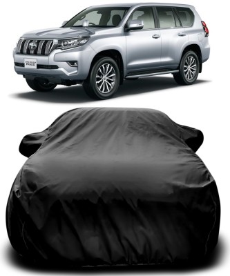 Gavya Car Cover For Toyota Land Cruiser Prado (With Mirror Pockets)(Black)